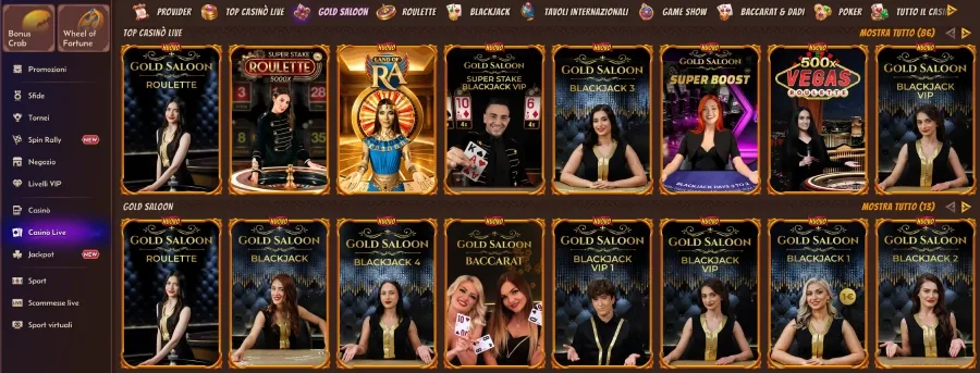 alawin casinò live